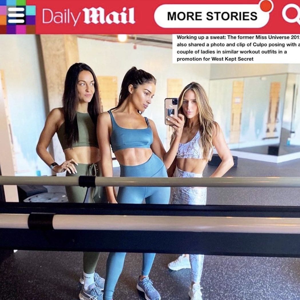 Daily Mail - Olivia Culpo at WKS